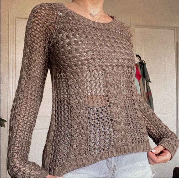 Grey knit sweater - Picture 2 of 4